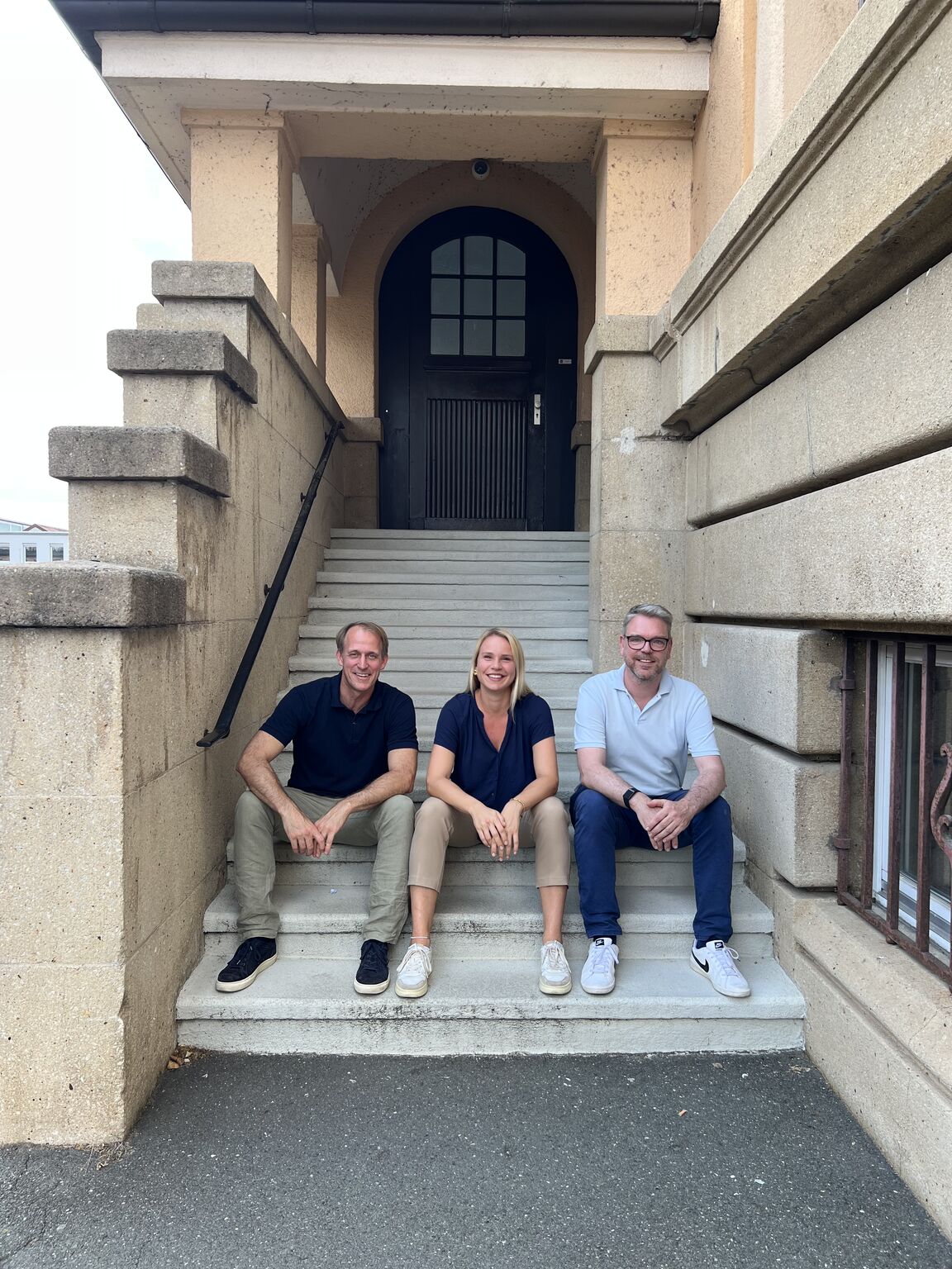 Marc Ebel, Georg Hesse und Amelie Rose