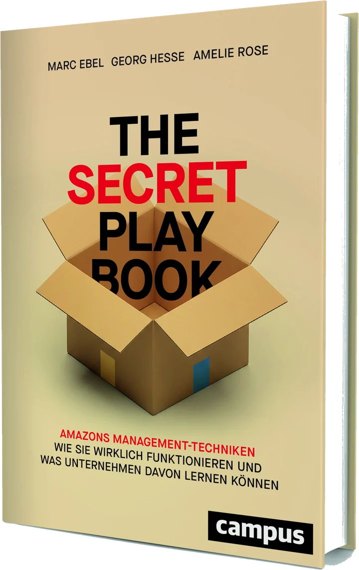 Buchcover &bdquo;The Secret Playbook&ldquo; von Marc Ebel, Georg Hesse und Amelie Rose